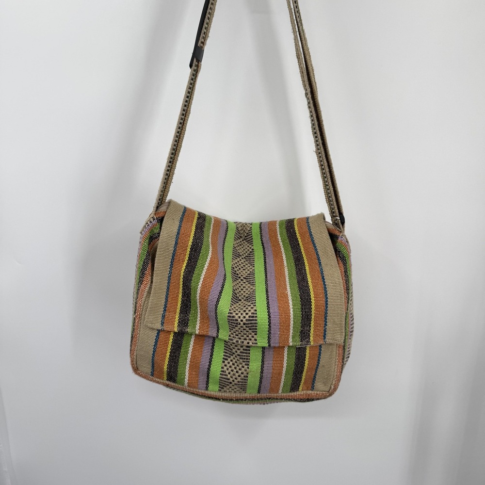 Pinzon Mexican Messenger Crossbody Bag‎ Woven Boho Southwestern Hippy Festival